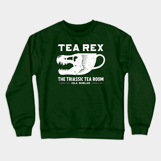 Tea Rex [Alt] Crewneck Sweatshirt by DCLawrenceUK